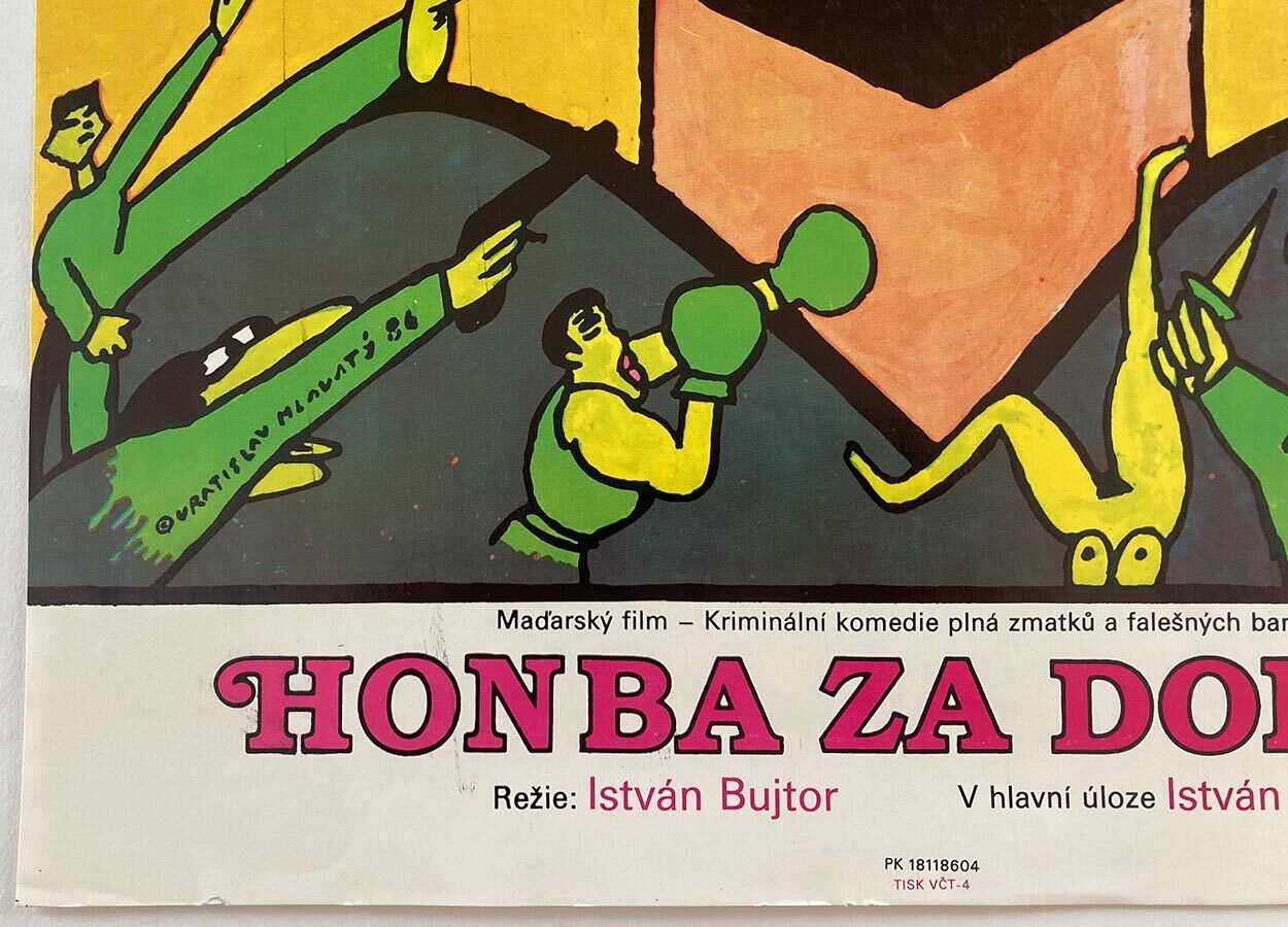 photo furniture Original Film Poster, The Enchanted Dollars, Vratislav Hlavatý, 1986