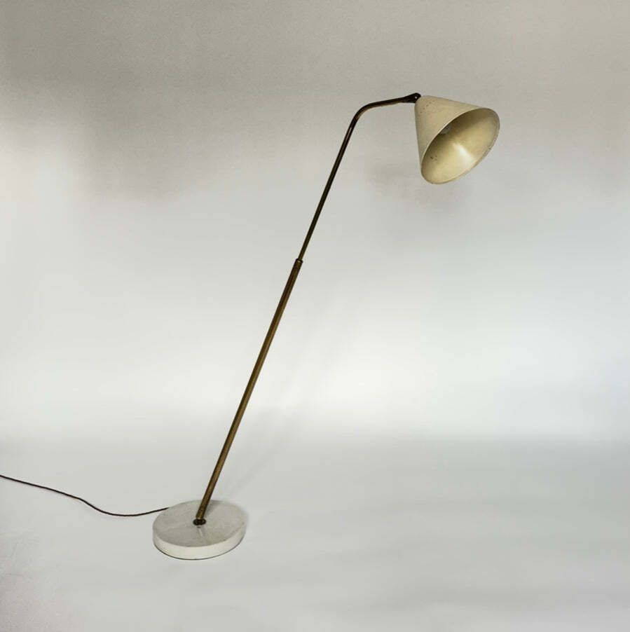 Telescopic Floor Lamp By Guiseppe Ostuni   Italy 1952