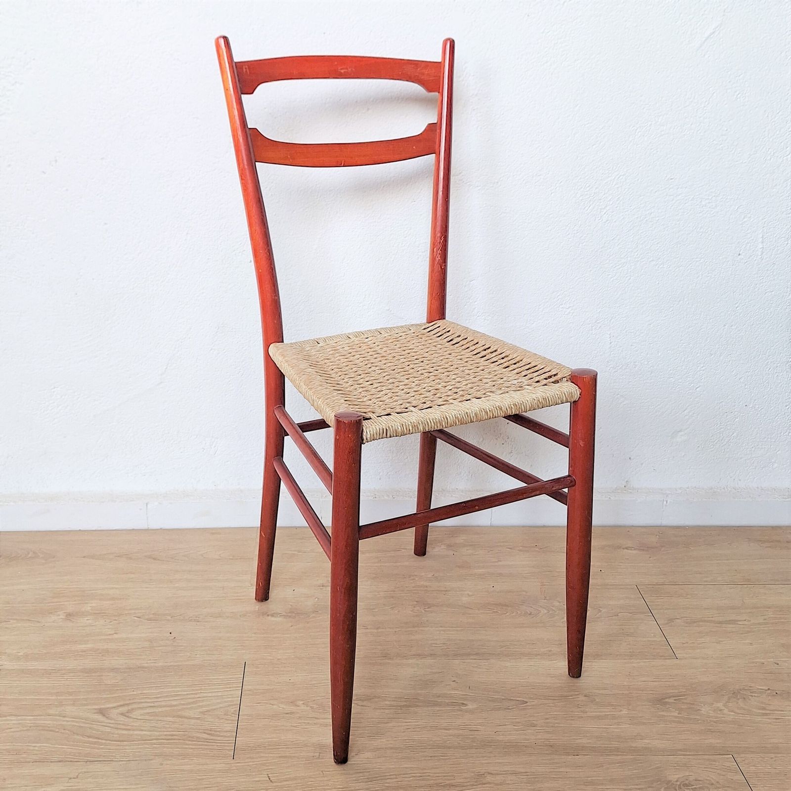 Vintage Chair In The Style Of Gio Ponti   Superleggera. 1960–1965 photo furniture