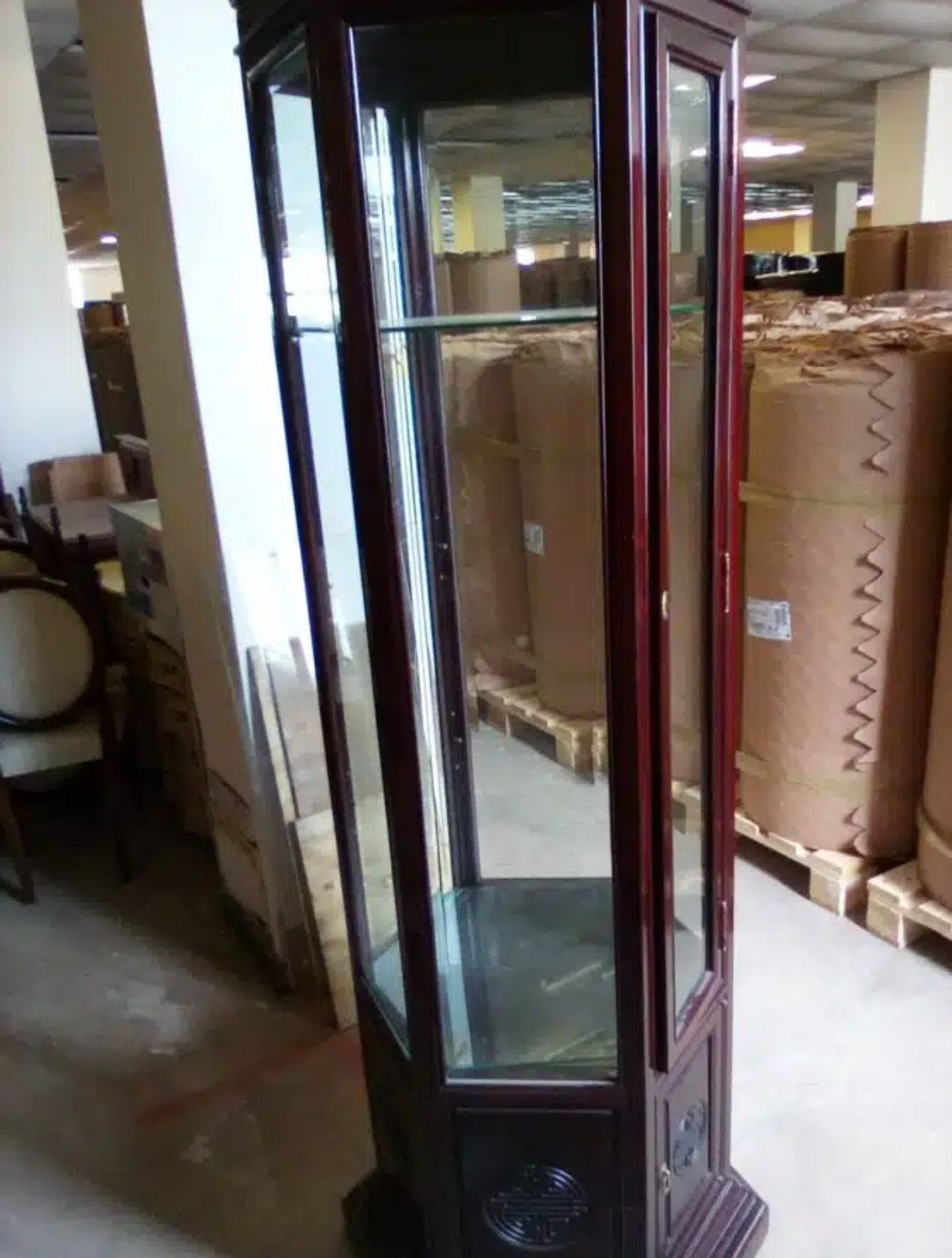 Antique Display Cabinet photo Furniture