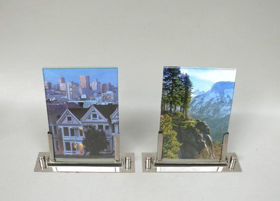 Art Deco French Picture Frames, 1920s, Set Of 2 photo for sale