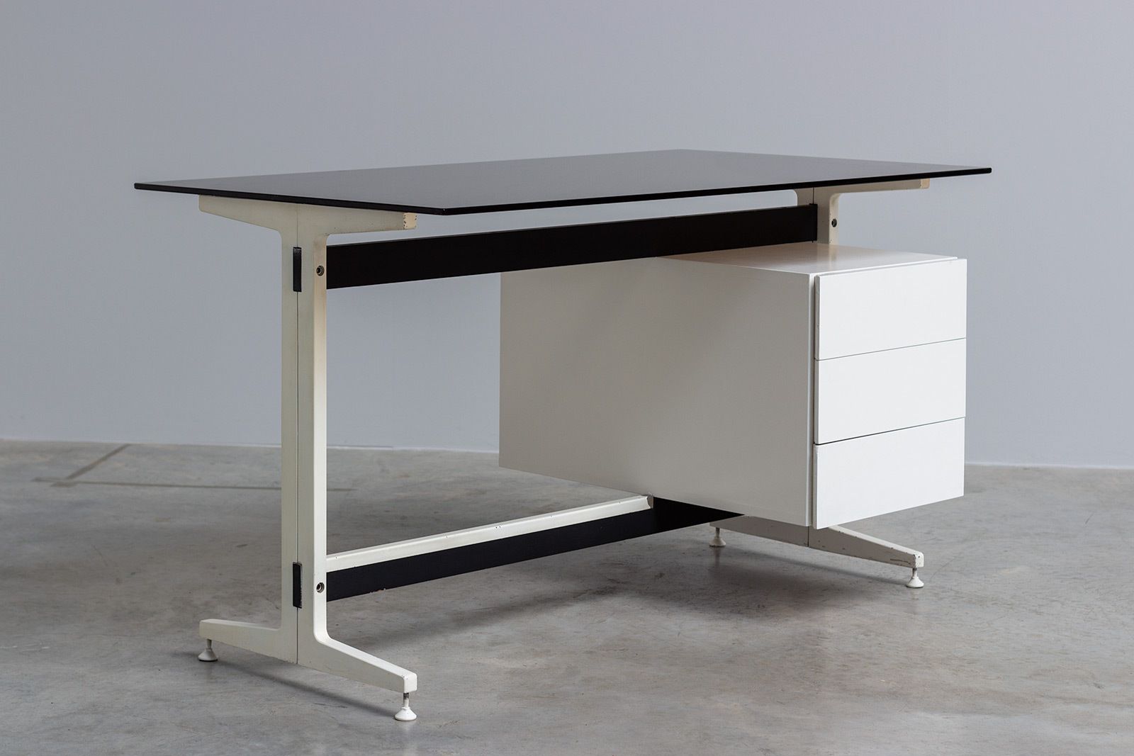 Vintage Mid Century Desk By Etienne Fermigier 1970