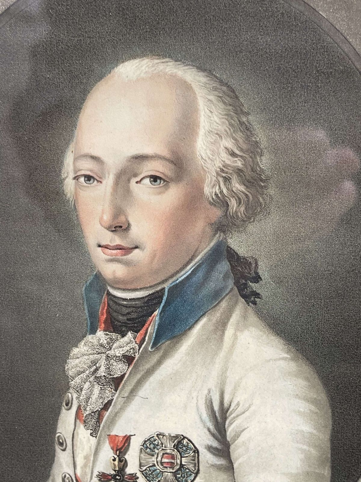 Mariano Bovi 19th Century Engraving Of Charles Louis Of Austria photo furniture