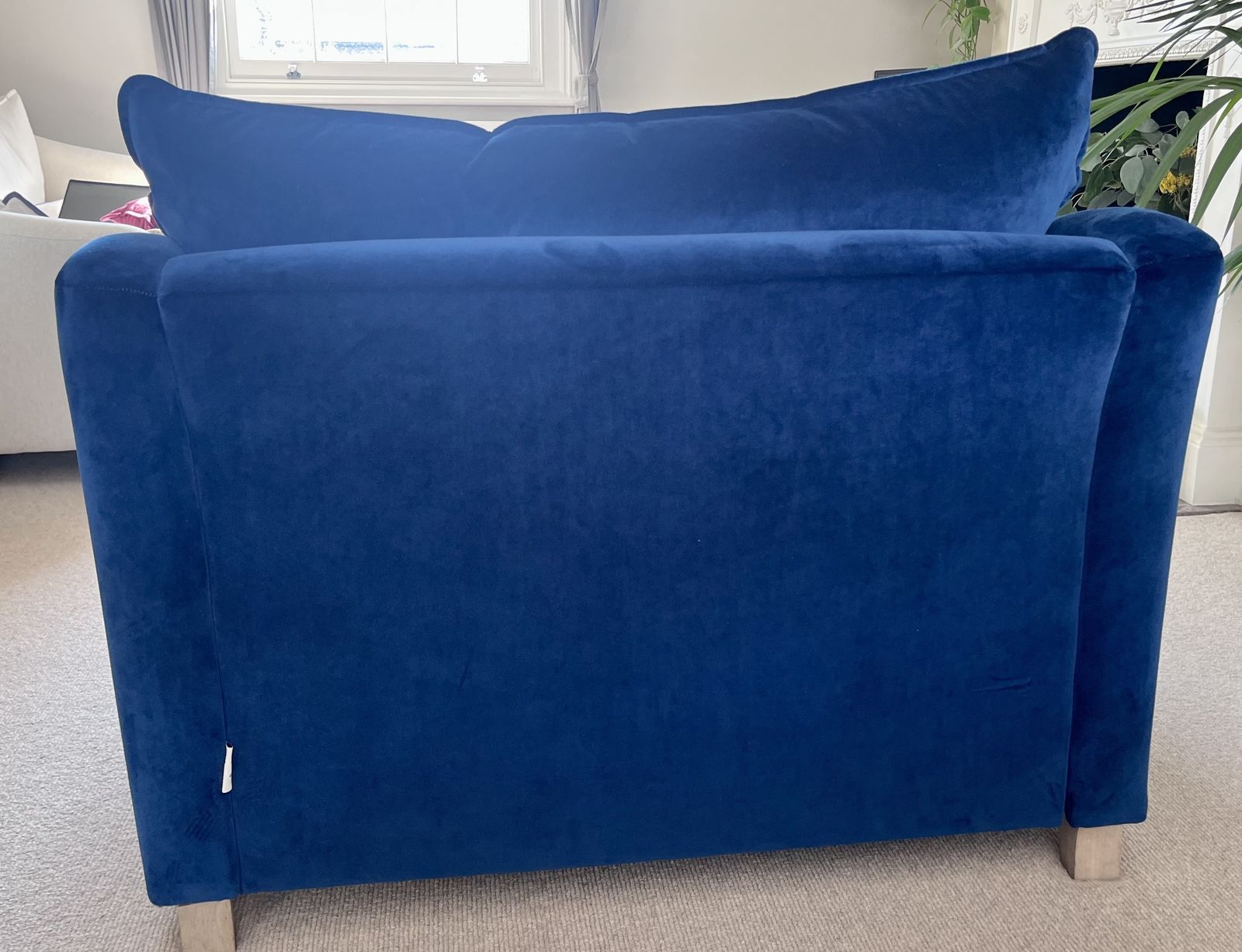Loaf Brioche Armchair In Brolly Clever Velvet photo Furniture
