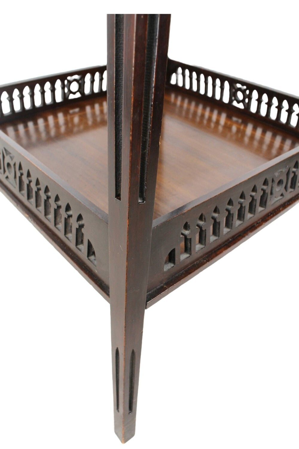 photo for sale Edwardian Mahogany Inlaid Side Table By Trevor Page & Co