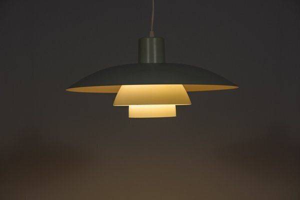 Mid Century Ph4 Pendant Lamp By Poul Henningsen For Louis Poulsen, Denmark, 1960s photo Lighting