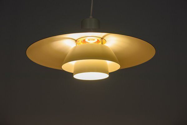 Mid Century Ph4 Pendant Lamp By Poul Henningsen For Louis Poulsen, Denmark, 1960s photo vinterior