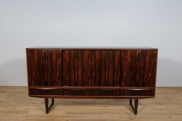 Mid Century Danish Rosewood Sideboard By E.W. Bach For Sejling Skabe, 1960s
