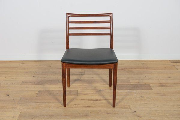Mid Century Rosewood Dining Chairs By Erling Torvits For Sorø Stolefabrikta, Denmark, 1960s, Set Of 6 photo vintage
