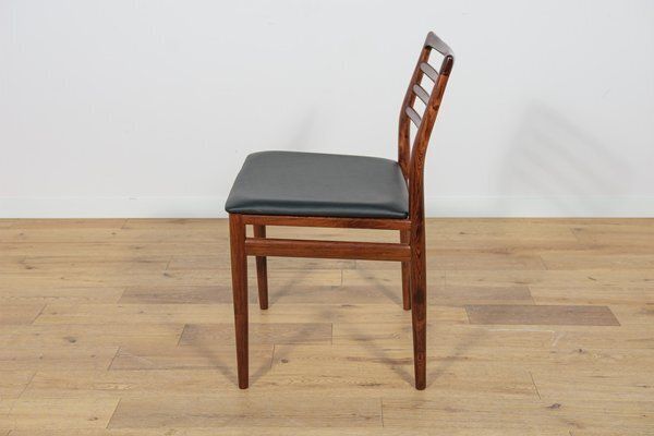 Furniture Mid Century Rosewood Dining Chairs By Erling Torvits For Sorø Stolefabrikta, Denmark, 1960s, Set Of 6 photo