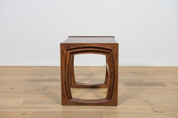 Mid Century Teak Nesting Tables By R. Benett For G Plan, United Knigdom, 1970s, Set Of 3 photo vintage