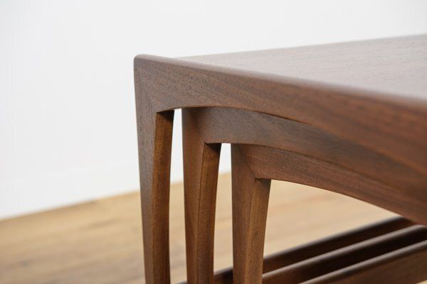 photo vintage Mid Century Teak Nesting Tables By R. Benett For G Plan, United Knigdom, 1970s, Set Of 3