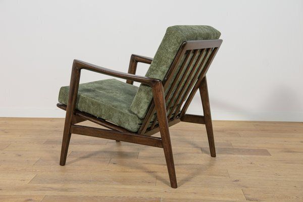 Set Of Model 300 139 Armchairs From Swarzędz Furniture Factory, 1960s photo vintage