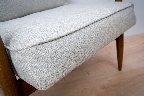 Set Of Gfm 87 Armchairs By Juliusz Kedziorek For Gościcińskie Furniture, 1960s photo vintage