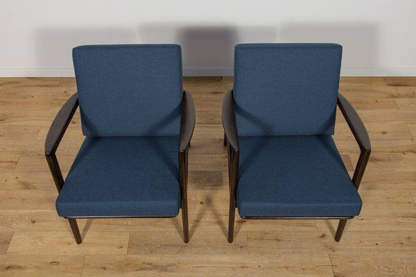 Set Of Model 300 139 Chairs From Swarzędz Furniture Factory, 1960s photo vinterior
