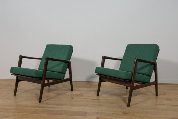 Set Of Model 300 139 Armchairs From Swarzędz Furniture Factory, 1960s photo 1628.0