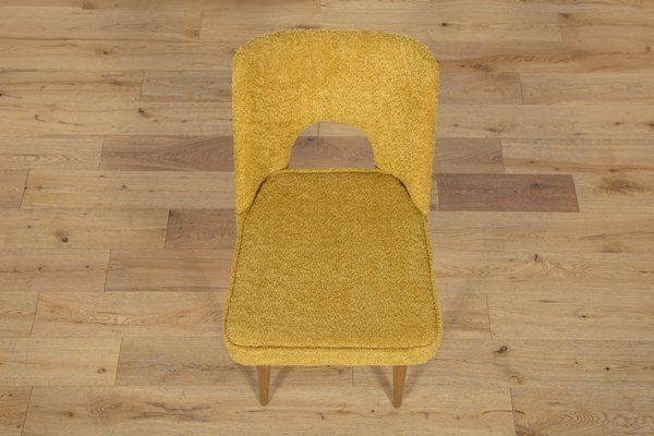 Set Of Polish Shell Chairs From Bydgoszcz Furniture Factory, 1960s photo vintage