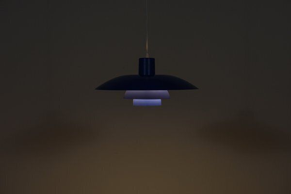 Mid Century Ph4 Pendant Lamp By Poul Henningsen For Louis Poulsen, Denmark, 1960s photo Lighting