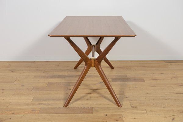 Mid Century Teak Helicopter Dining Table From G Plan, United Knigdom, 1960s photo vintage