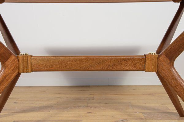 Furniture Mid Century Teak Helicopter Dining Table From G Plan, United Knigdom, 1960s photo