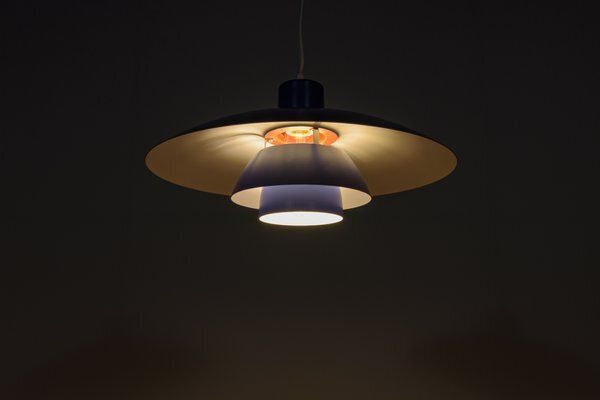 Mid Century Ph4 Pendant Lamp By Poul Henningsen For Louis Poulsen, 1960s photo vinterior