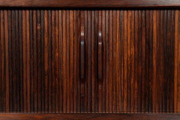 photo vintage Mid Century Rosewood Shelf By Johannes Sorth For Bornholm, Denmark, 1960s