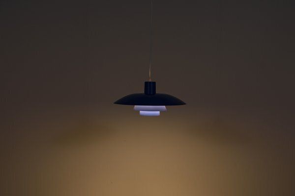 Mid Century Ph4 Pendant Lamp By Poul Henningsen For Louis Poulsen, Denmark, 1960s photo 558.0