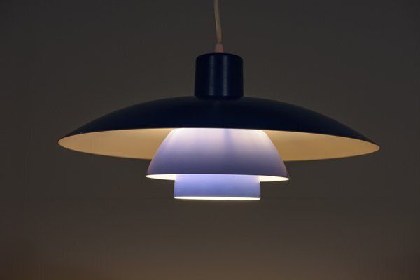 Mid Century Ph4 Pendant Lamp By Poul Henningsen For Louis Poulsen, Denmark, 1960s photo vintage