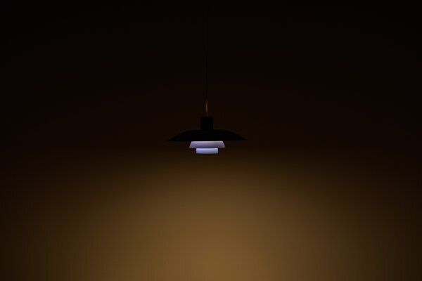 Mid Century Ph4 Pendant Lamp By Poul Henningsen For Louis Poulsen, Denmark, 1960s photo vinterior