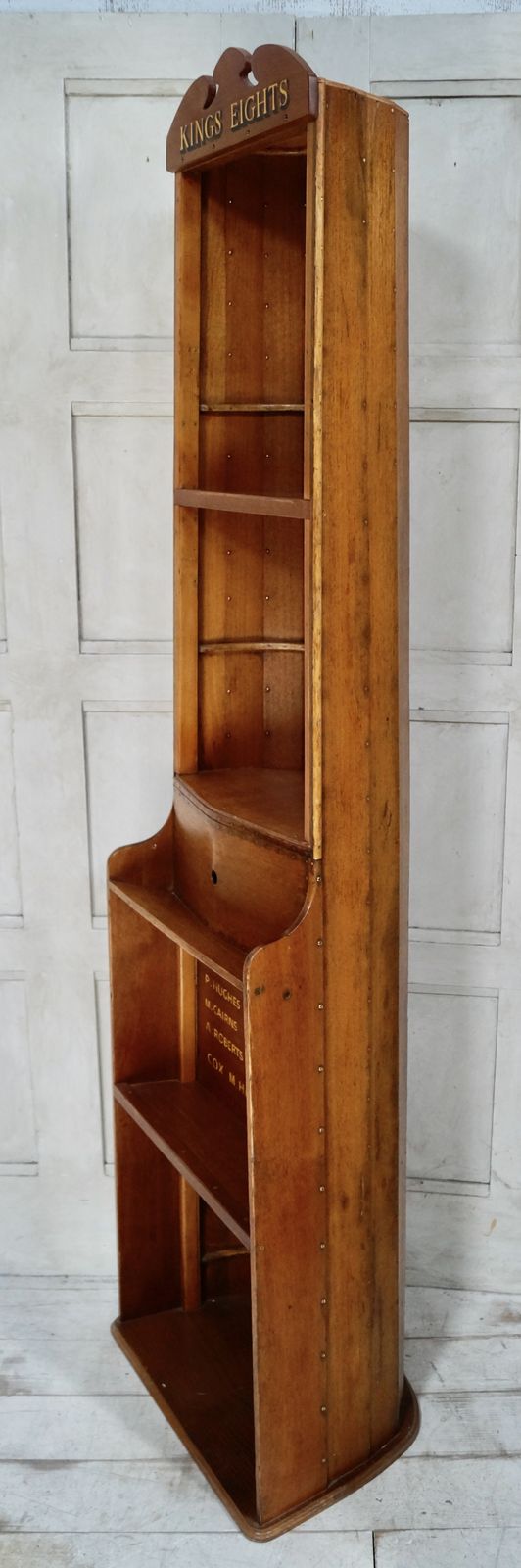 Antique Clinker Boat Book Shelf photo vinterior