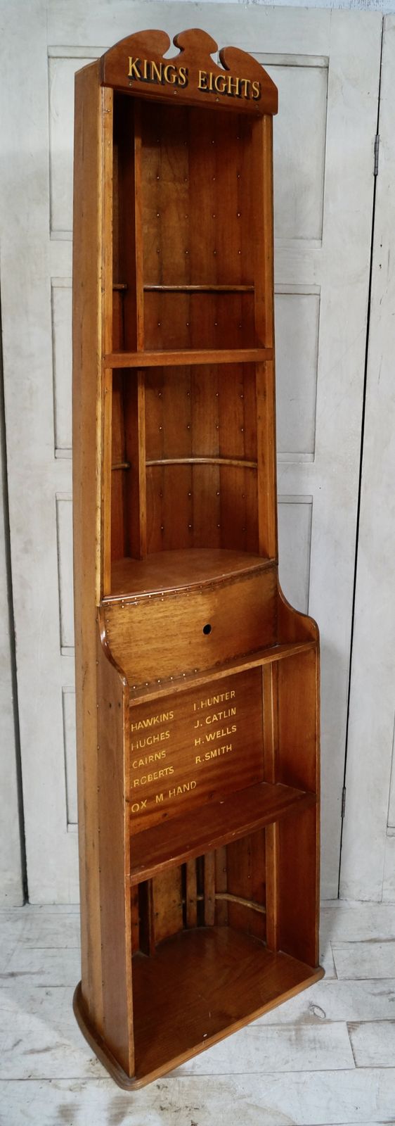 photo for sale Antique Clinker Boat Book Shelf