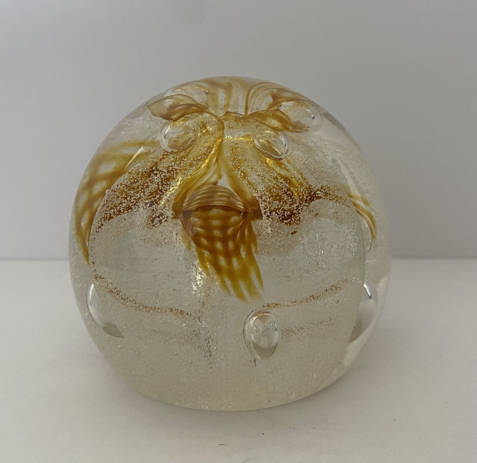 Caithness, ‘Congratulations’, Scottish Art Glass Paperweight By Margot Thompson photo Home Decor