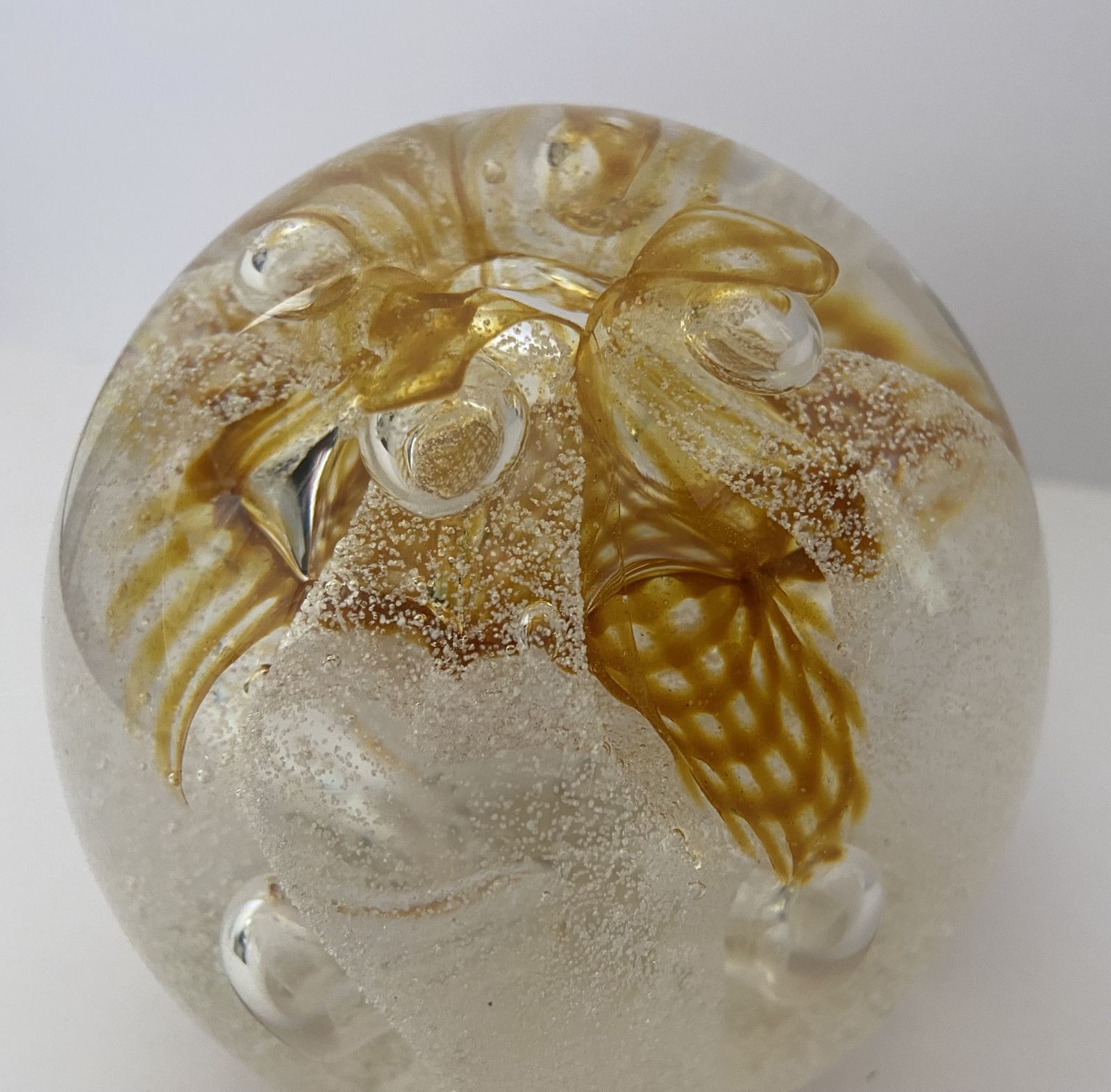 Caithness, ‘Congratulations’, Scottish Art Glass Paperweight By Margot Thompson photo 50.0