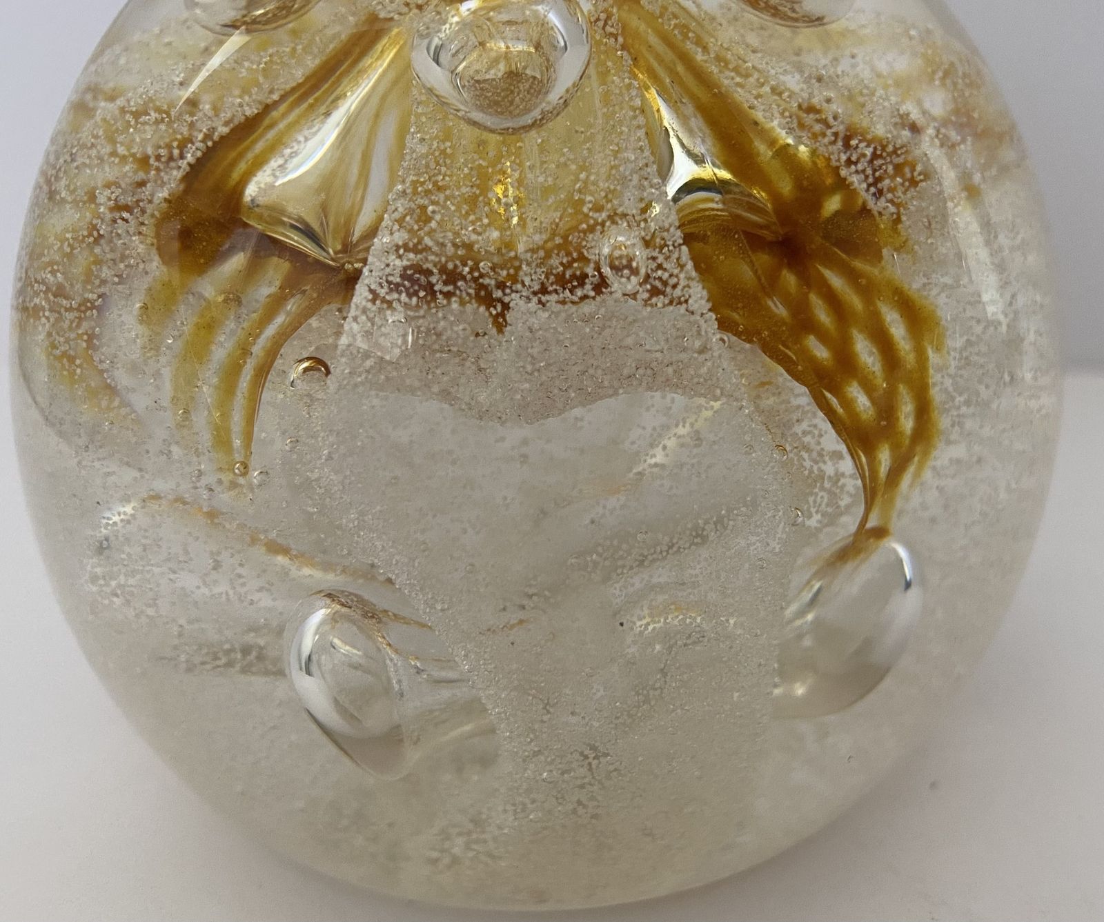 Home Decor Caithness, ‘Congratulations’, Scottish Art Glass Paperweight By Margot Thompson photo