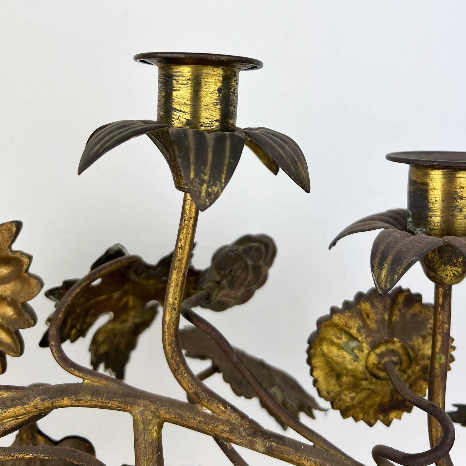 photo furniture Antique French Candelabra, Ormolu Church Candelabra