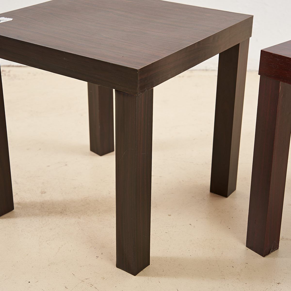 Pair Of Vintage Laminated Wood Coffee Tables photo Furniture