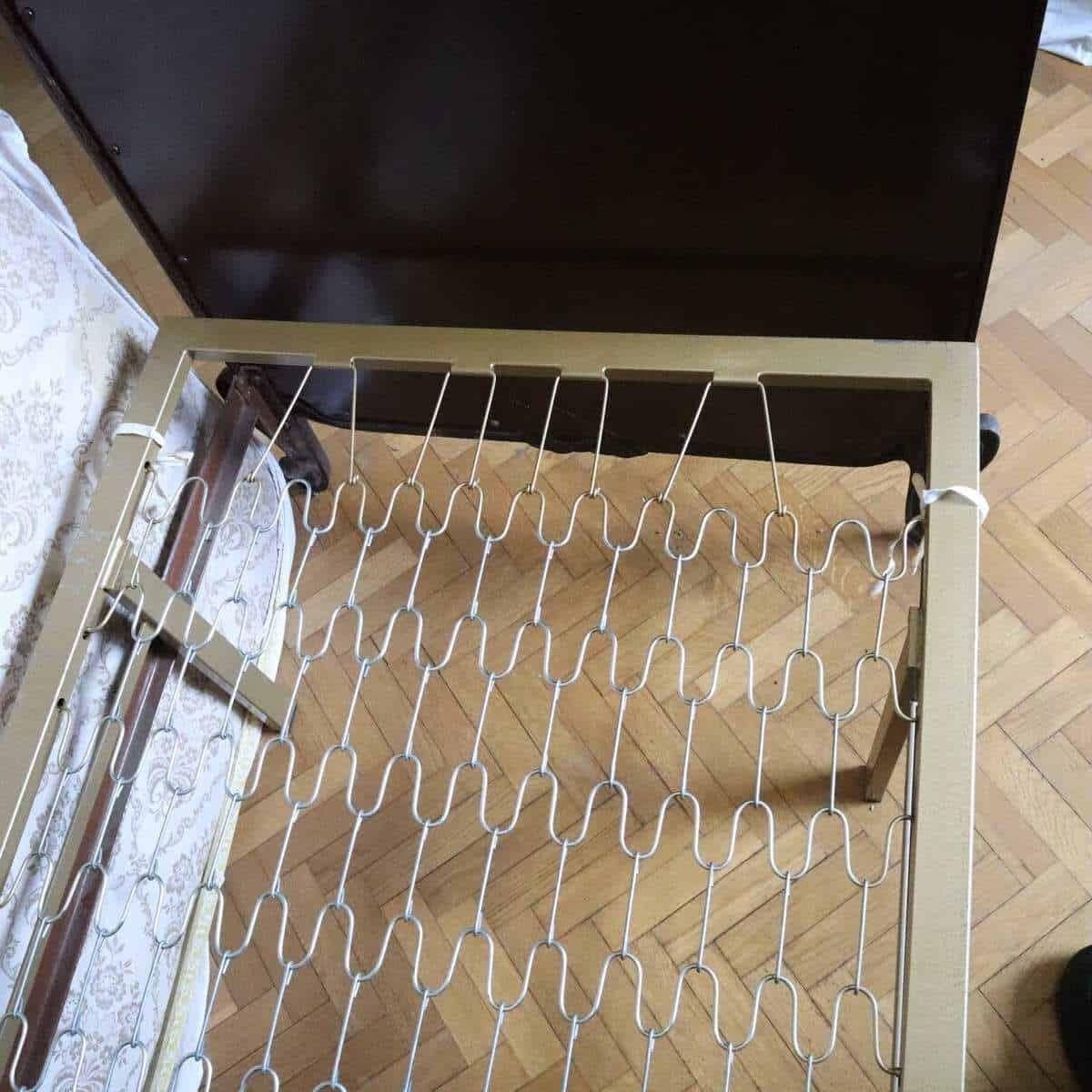 photo buy Pair Of Single Iron Beds From The 1930s, Fratelli Risi Bari (Italy)
