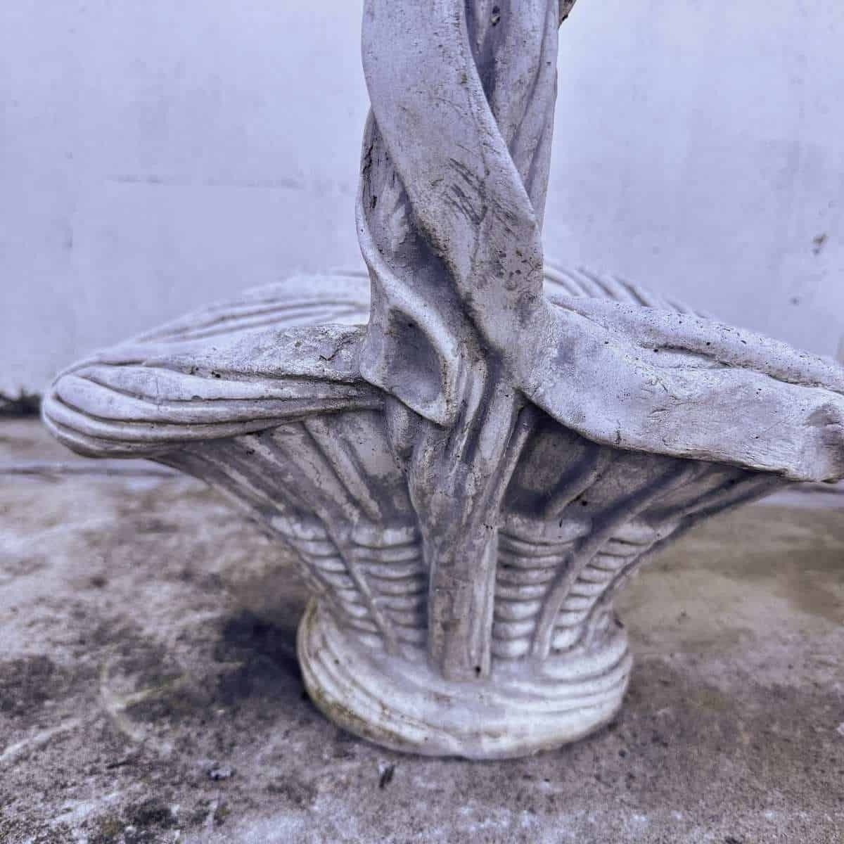 Decorative Weave Garden Basket Vase, 2 Pieces photo vinterior