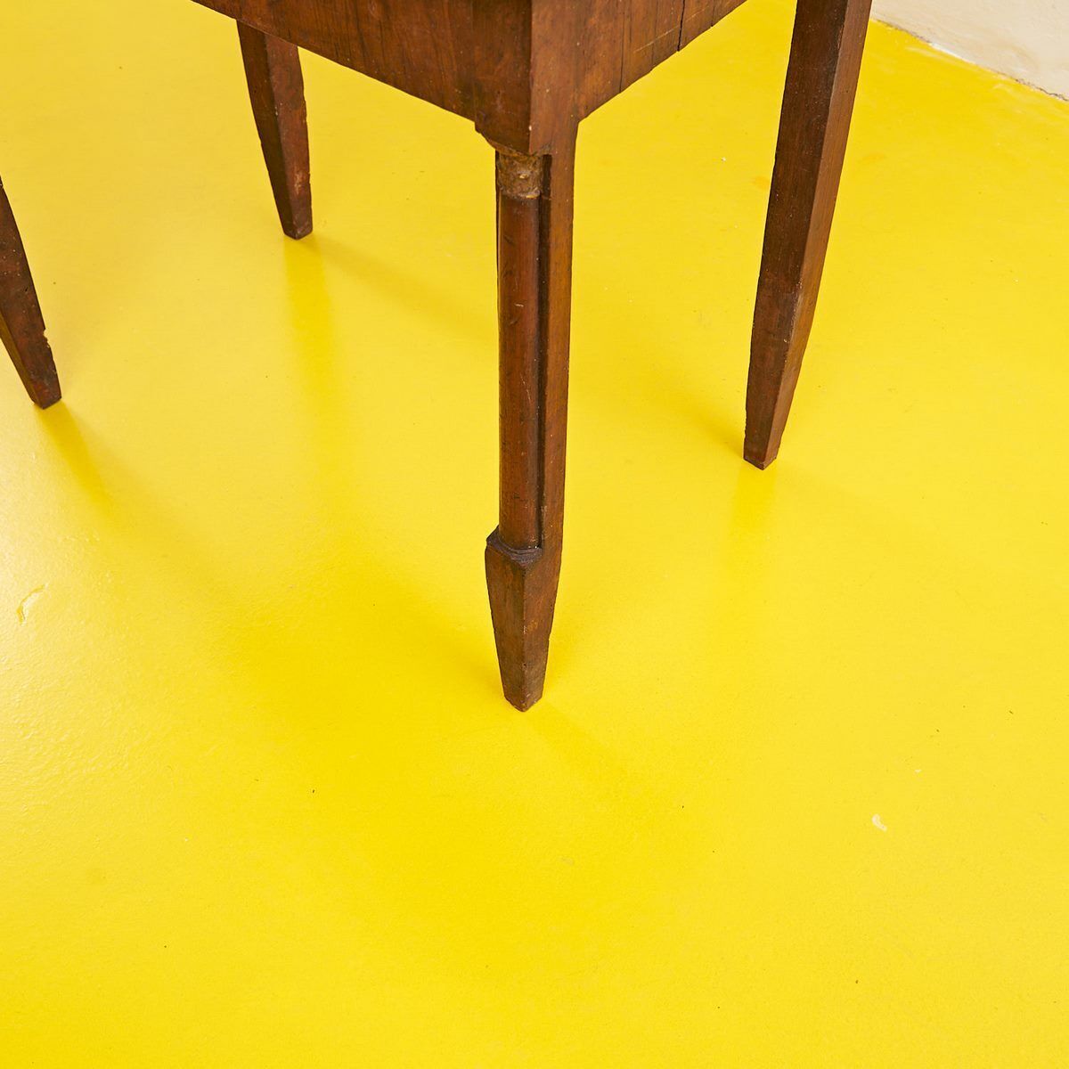 Small And Precious Empire Console With Solid Wood Columns photo vinterior