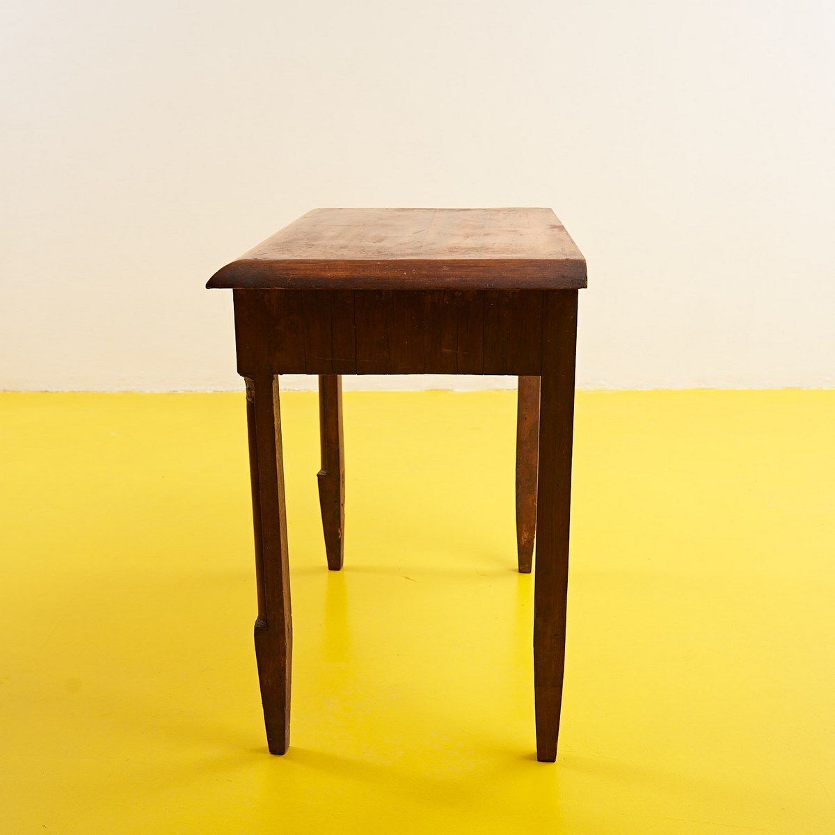 Small And Precious Empire Console With Solid Wood Columns photo vintage