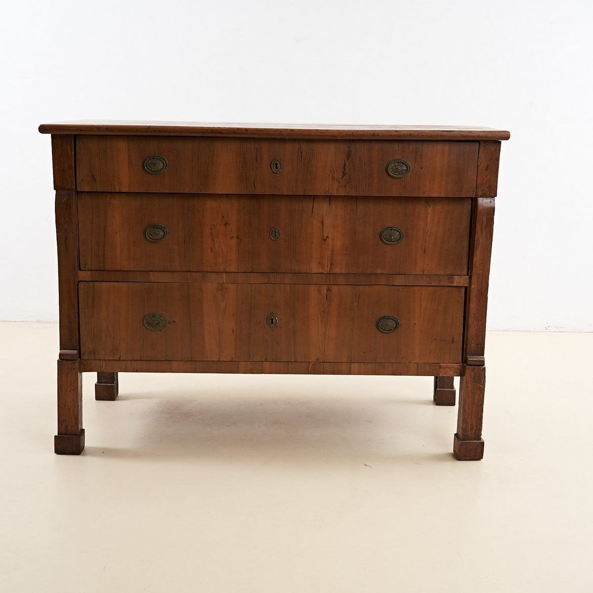Como Empire 3 Drawers Early 19th Century With Volutes