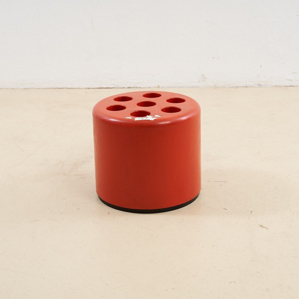 Orange Umbrella Stand, Design Roberto Lucci And Paolo Orlandini 70s