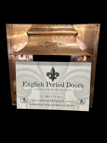 Antique Copper Fireplace Surround Art Nouveau Victorian Period Reclaimed Insert photo furniture