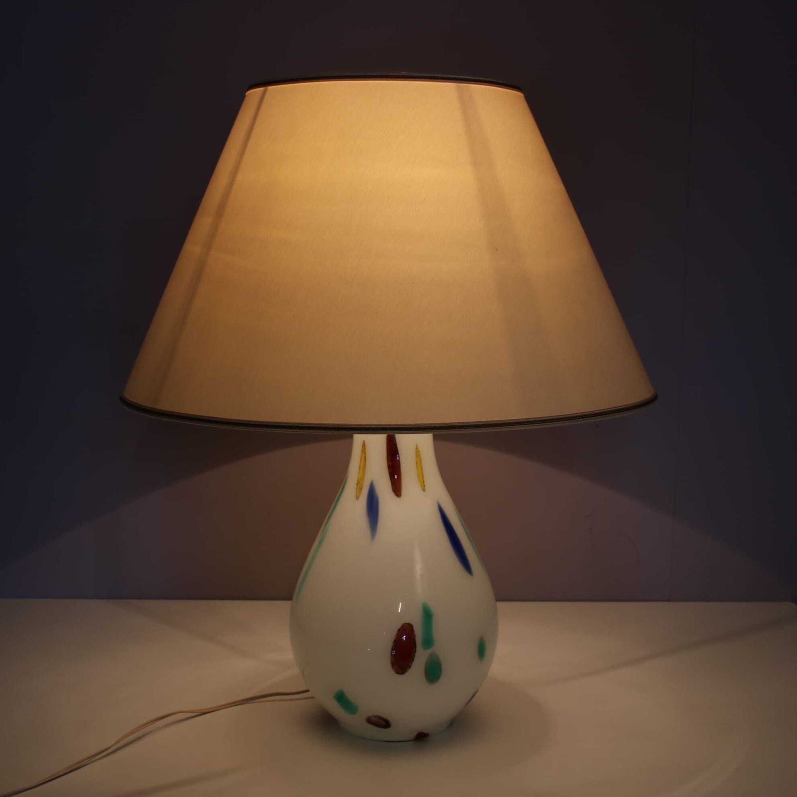 Table Lamp By Dino Martens For Aureliano Toso, Italy 1960 photo vinterior