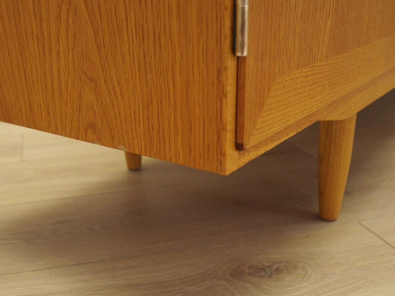 Furniture Ash Sideboard, Danish Design, 1970s, Designer: Carlo Jensen, Production: Hundevad photo
