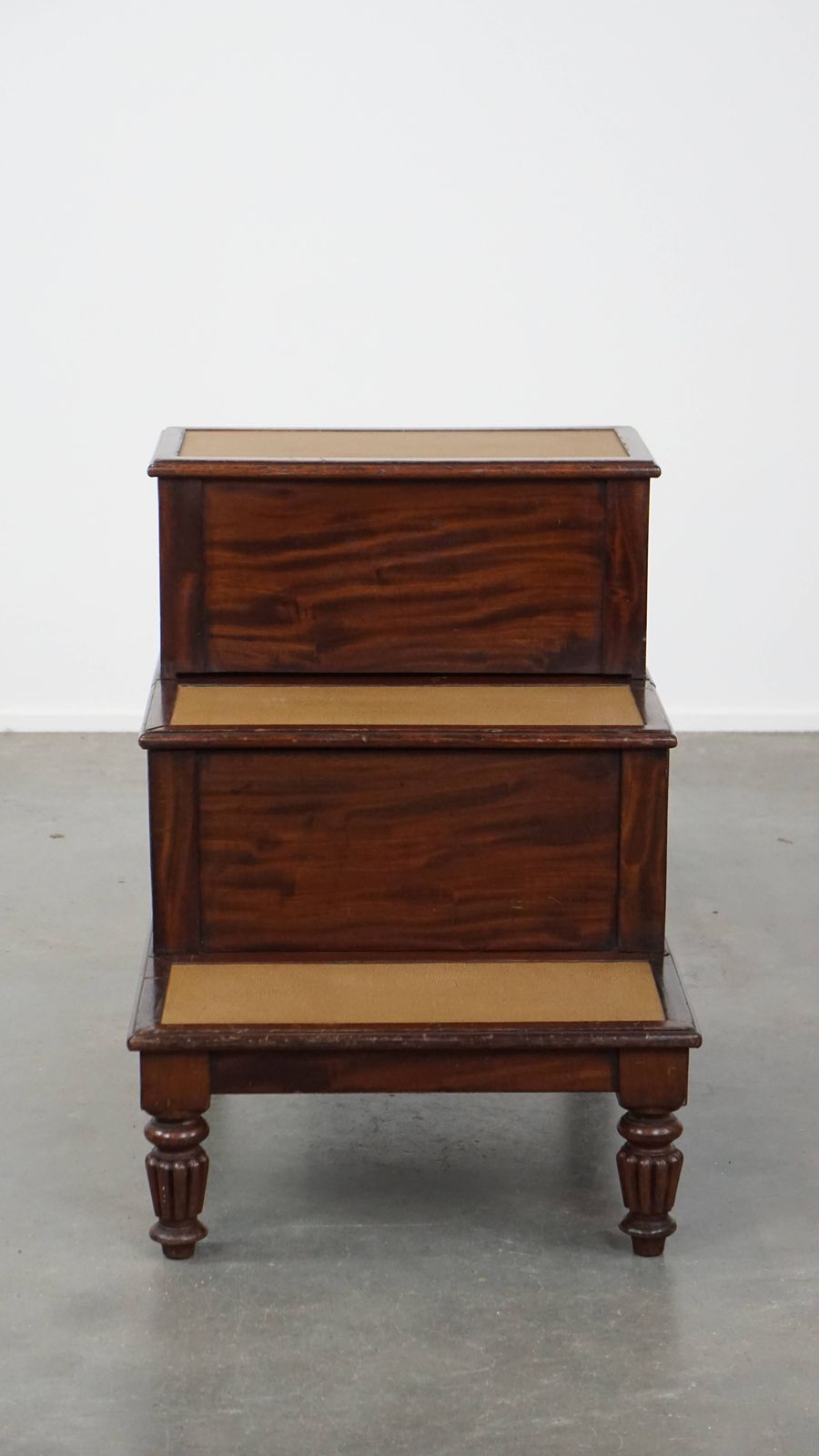 English Antique Library Stepladder/Room Convenience From The Mid To Late 19th Century photo furniture