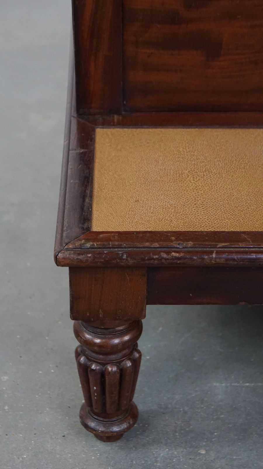 photo furniture Engelse Antieke Bibliotheektrap/Huishoudtrap, Midden Tot Eind 19e Eeuw