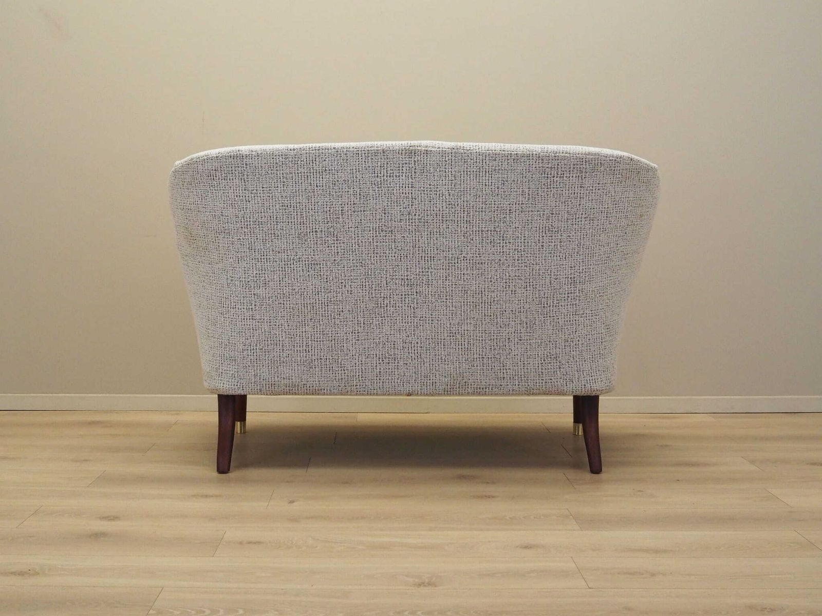 Sofa White Melange, Italian Design, 1960s, Production: Italy photo vintage