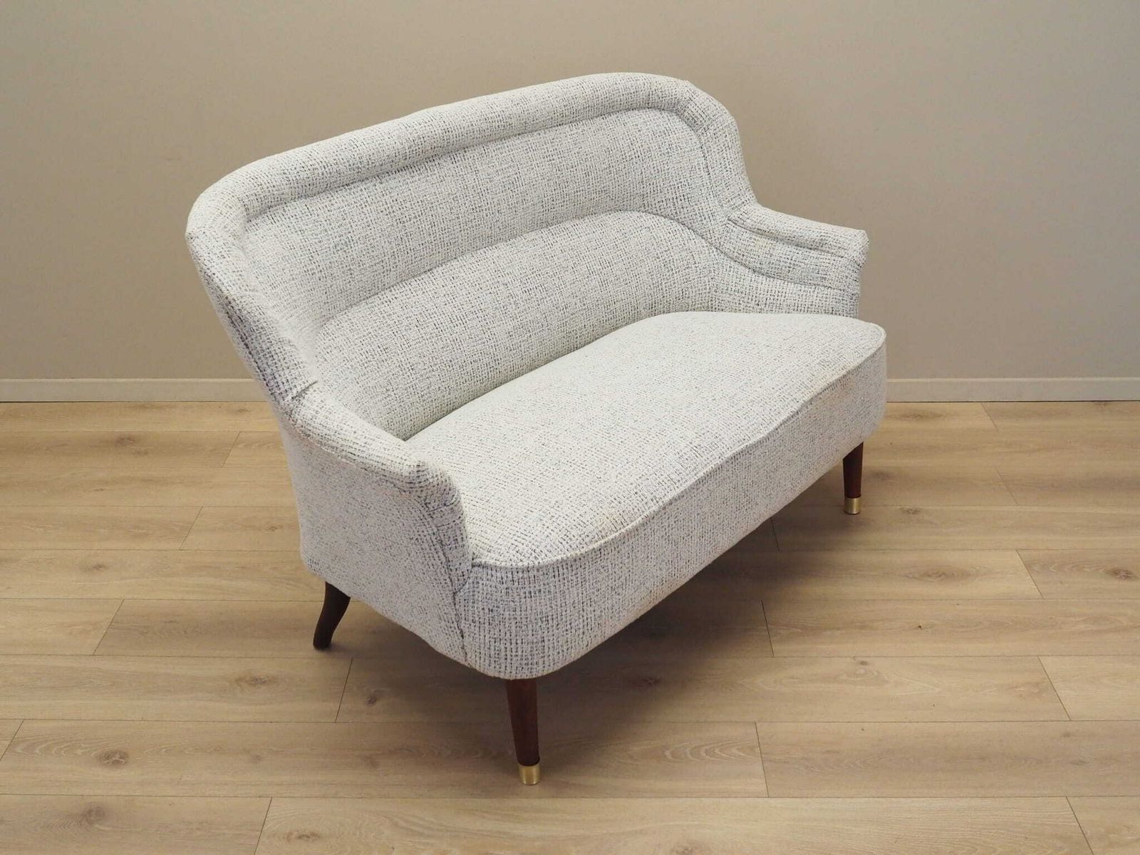 Furniture Sofa White Melange, Italian Design, 1960s, Production: Italy photo