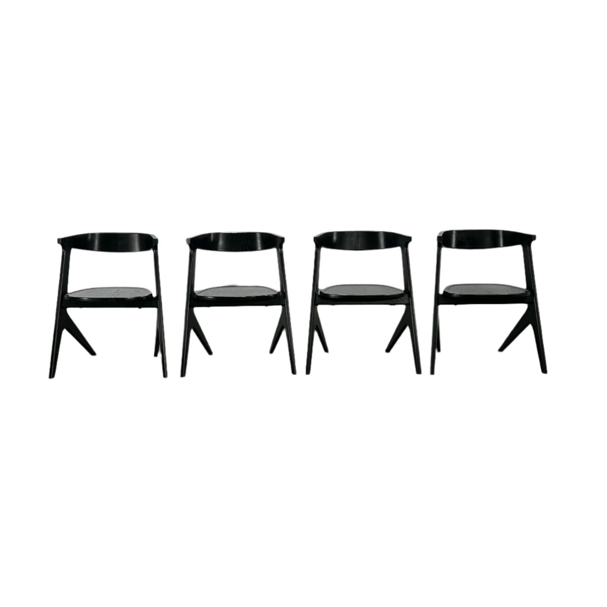 Slab Dining Chairs By Tom Dixon, Set Of Four